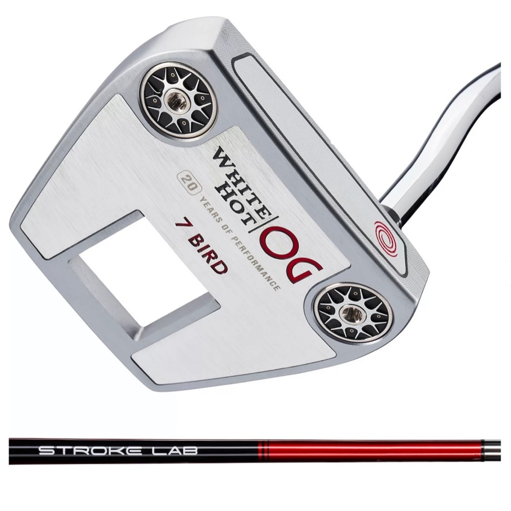 Odyssey 2022 White Hot OG 7 Bird Stroke Lab Putter - used for 1 season!